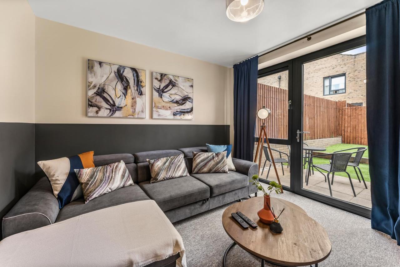 Ferienwohnung Sleek And Stylish 2 Bed With Garden And Parking Sheffield Exterior foto