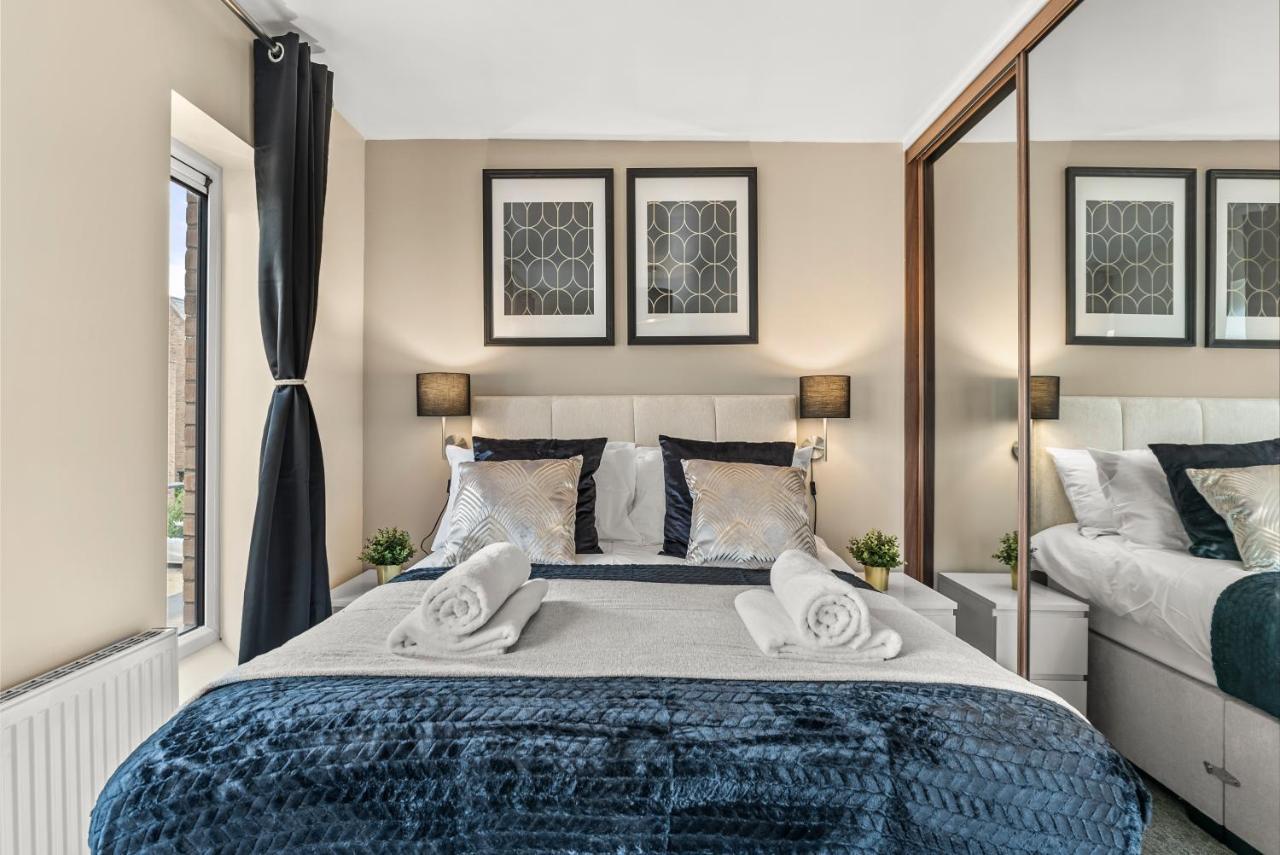 Ferienwohnung Sleek And Stylish 2 Bed With Garden And Parking Sheffield Exterior foto