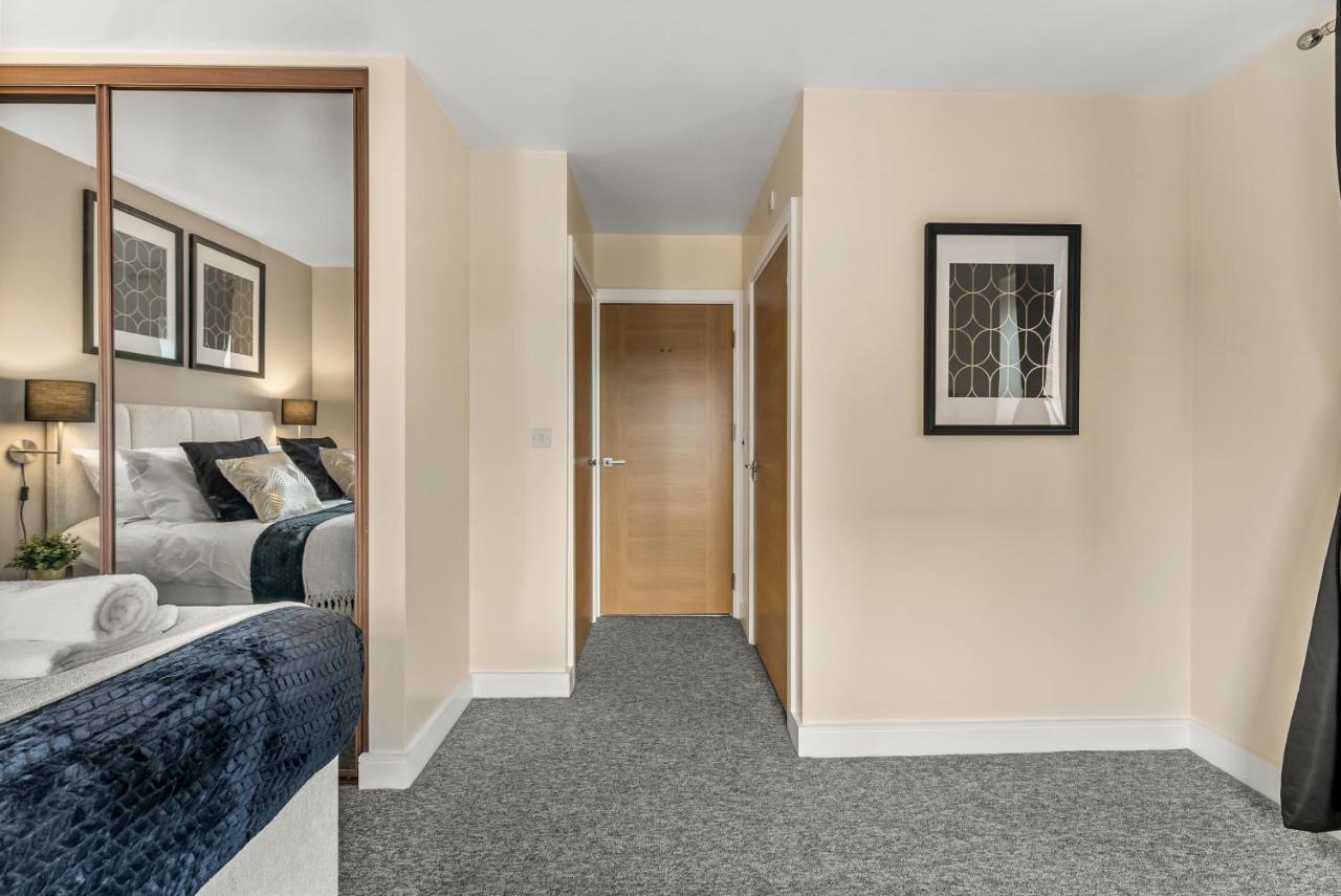 Ferienwohnung Sleek And Stylish 2 Bed With Garden And Parking Sheffield Exterior foto