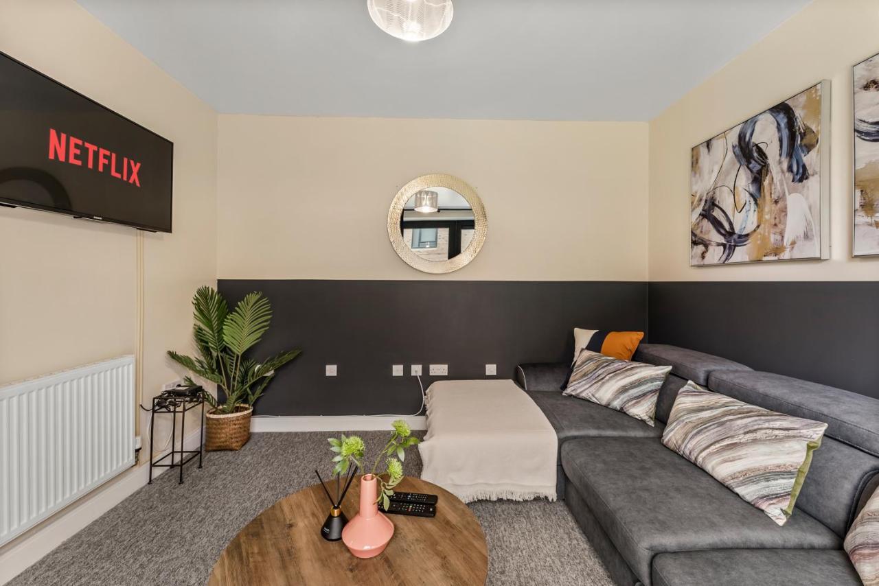 Ferienwohnung Sleek And Stylish 2 Bed With Garden And Parking Sheffield Exterior foto