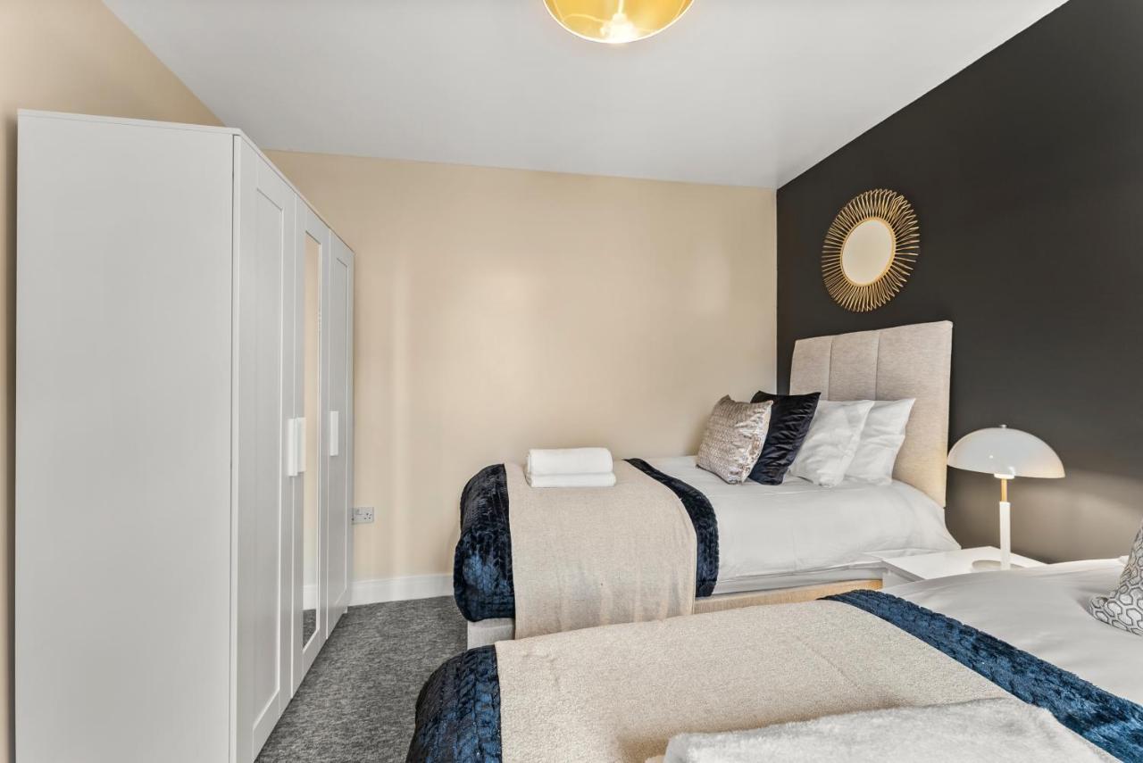 Ferienwohnung Sleek And Stylish 2 Bed With Garden And Parking Sheffield Exterior foto